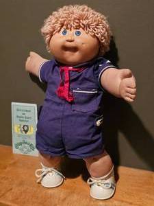 lot 53 image: 1980s Cabbage Patch Kid Doll Complete with Papers