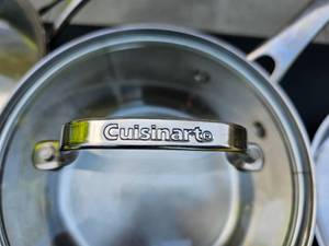 lot 59 image: LARGE GROUP Cuisinart Cookware Set  Extras