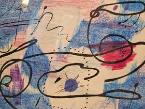 lot 63 image: Original Artwork by Hollywood Child Star Larry Volk To Feel It, To Love It Framed