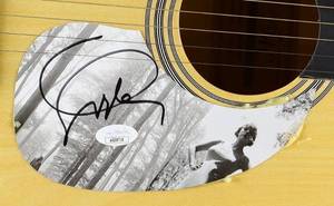 lot 57A image: Taylor Swift Signed Acoustic Guitar - Natural (JSA Authenticated)