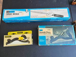 lot 74 image: Group of Antique & Vintage NOS Tools & Industrial Clamps