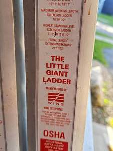 lot 14A image: Little Giant Ladder System w Accessories
