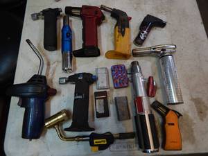 lot 48 image: Assorted propane and butane torches