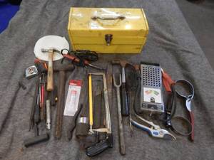 lot 91 image: toolbox full of asserted automotive tools