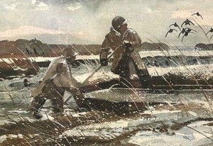 lot 130 image: Wildfowlers Limited Edition Signed Print by Chet Reneson