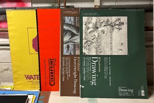 lot 142 image: Art Paper Grouping
