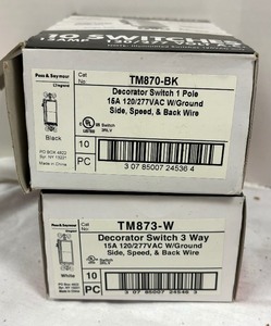 lot 143 image: Lightswitches and Covers