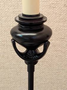 lot 37 image: Pair of Decorative Bronze Table Lamps