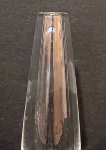 lot 38 image: Pair of Steuben Glass Teardrop Bud Vases