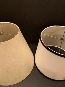 lot 180 image: Large Variety of Lamp Shades in Various Shapes and Sizes