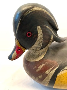 lot 71 image: G.F. Cranwell Wood Duck Decoy