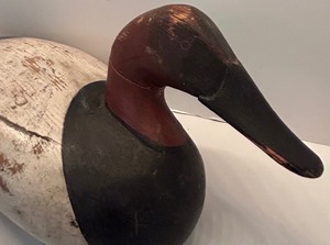 lot 82 image: Robert Madison Mitchell American Canvasback Decoy