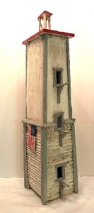 lot 61 image: Wood Vintage Look Lighthouse