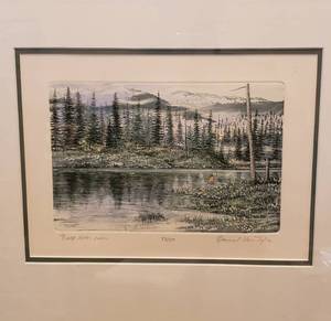 lot 95A image: Deep River Run Print - Signed and Numbered by Daniel Van Zyle