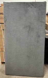 Taupe Pleated Velvet Eastern King Bed Frame