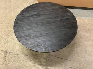 Half Circle Dark Gray Coffee Table