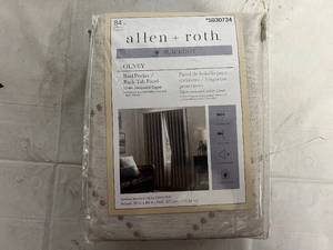 Allen and Roth 84 Blackout Curtain - Olney Linen