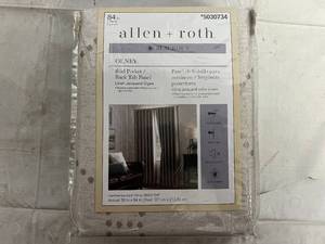 Allen and Roth 84 Blackout Curtain - Olney Linen