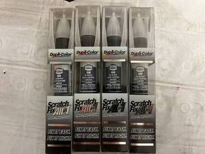 4 Dupli-Color Scratch Fixing Pens - GM Black Sapphire