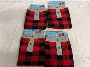 4 Vibrant Life Pet Sweaters - XL