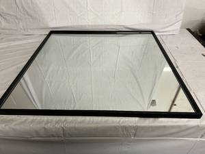 Black Rectangle Mirror