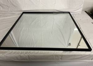 Black Rectangle Mirror