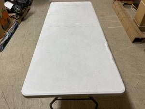 White Foldable Picnic Table