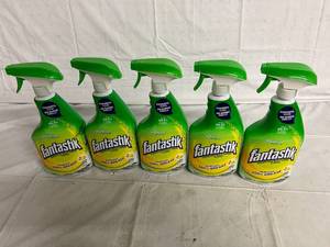 5 Bottles of Fantastik Grease Remover