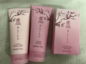Avon Kyoto Flower Shower Gel, Body Lotion, and Eau de perfum Spray