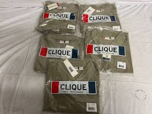 5 Tan Polo Shirts - XXL