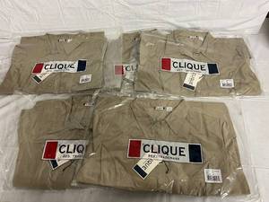 5 Tan DressWork Shirts - XXL