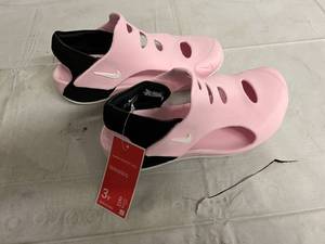 Nike Sunray Protect 3 Pink Foam Shoes - Size 3Y