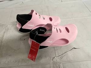 Nike Sunray Protect 3 Pink Foam Shoes - Size 3Y