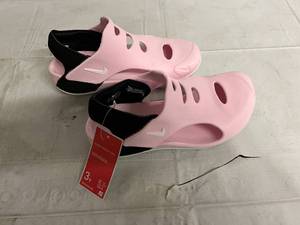 Nike Sunray Protect 3 Pink Foam Shoes - Size 3Y