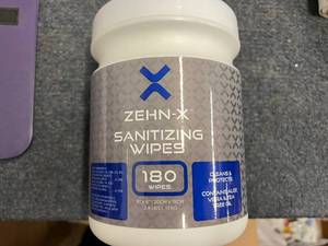 3 x 180 Pack Zehn-X Sanitizing Wipes  SAR 9 - 2