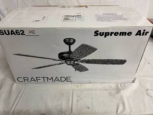 Craftsmade Supreme Air 62 Antique Nickel Fan
