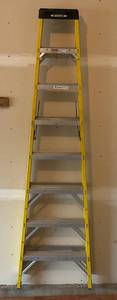 8Ft Werner Fiberglass Folding Ladder