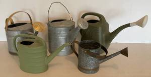 Misc. Watering Cans Some Galvanized
