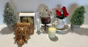 Misc. Dercorative Items Including Candle Holders & More