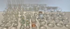 Large Group Of Misc. Stemware