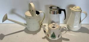 Vintage Watering Can & Pitcher