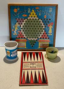Vintage Chinese Checkers & More