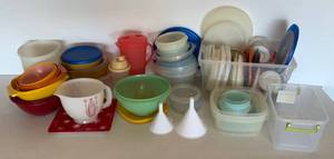 Large Group Of Tupperware & More