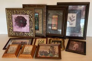 Framed Behind Glass Misc. Prints & More