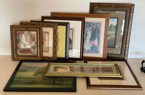 Framed Behind Glass Misc. Prints & More