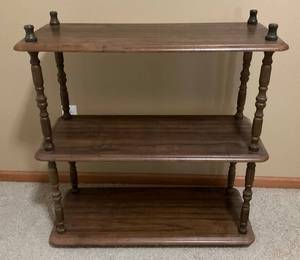 Vintage Wooden Shelf 14W x 32 W x 34 T