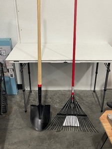 New Shovel & Rake