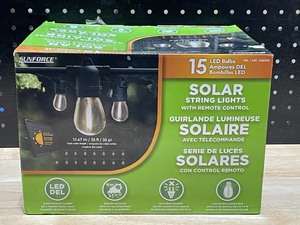 35 Foot Solar String Lights