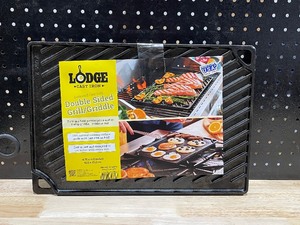 Double-Sided Cast-Iron Griddle