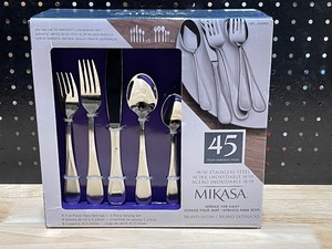 Mikasa 45 Piece Stainless Steel Silverware
